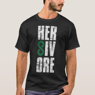 Camiseta HERBIVORE Forever Vegetarian Plant Insp