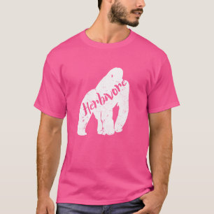 Camiseta Herbivore Gorila Imagen Monkey Animal Silhouette A