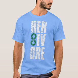 Camiseta HERBIVORE Planta Infinity Vegetariana Vegetariana