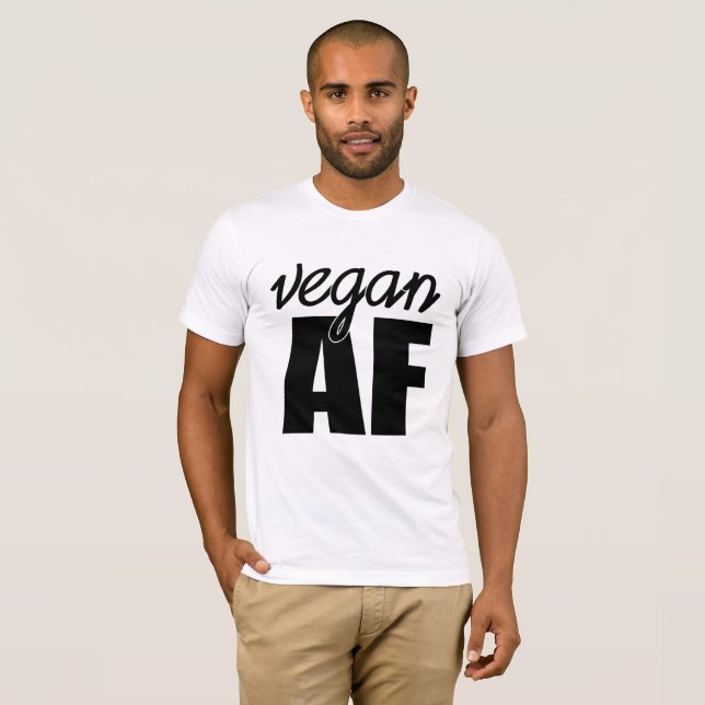 Camiseta Herbivore | Vegan AF (Anverso completo)