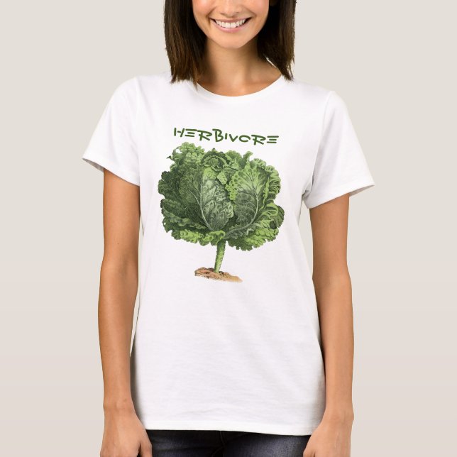 Camiseta Herbivore Vegan Vegetarian (Anverso)