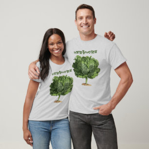 Camiseta Herbivore Vegan Vegetarian T-Shirt