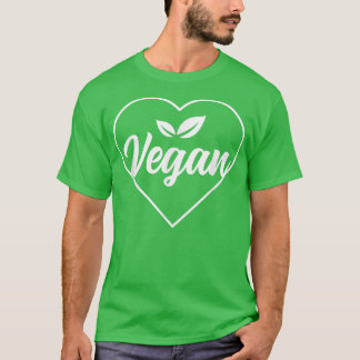 Camiseta Herbivore Veget de Corazón Vegan, Basado En Una Pl