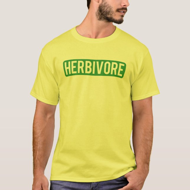 Camiseta Herbívoro (Anverso)