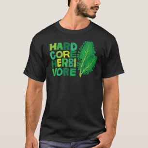 Camiseta Herbívoro Radical Vegetariano Vegano a base de Pla