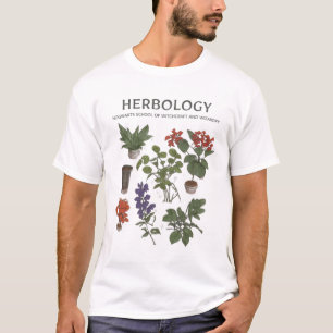 Camiseta HERBOLOGÍA PLANTAS Jardín Planta Botánica