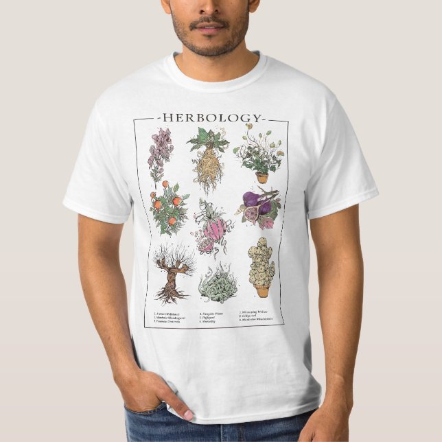 Camiseta Herbology Plants, Farm and 567n8imal t, Herbology  (Anverso)