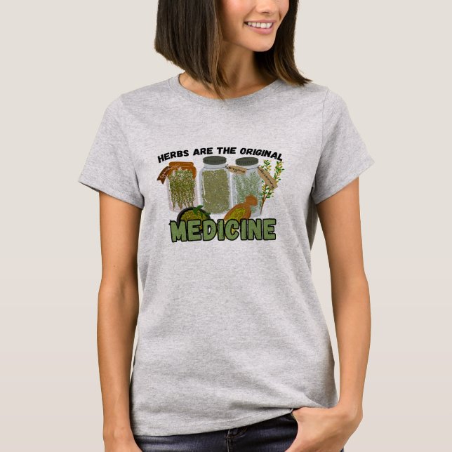 Camiseta Herbs are medicine tee (Anverso)