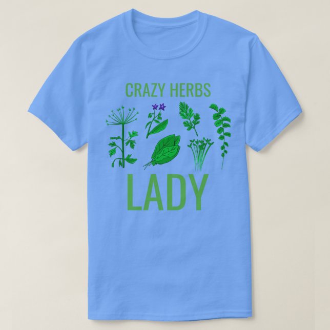 Camiseta Herbs Lady (Diseño del anverso)