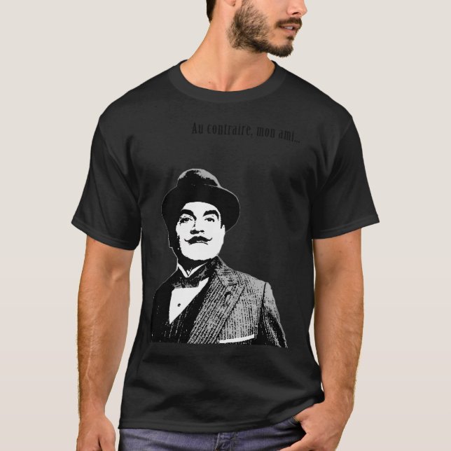 Camiseta Hercule Poirot (Anverso)