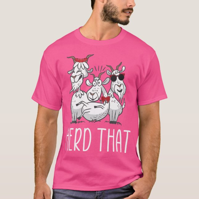Camiseta Herd Que Chicas Goat (Anverso)