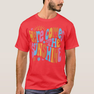 Camiseta Here Comes The Sunshine Fun Happy Sun Summer