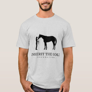Camiseta Heredar el logotipo de oro