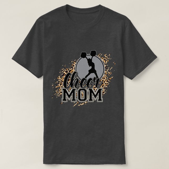 Camiseta Heredera de Mamá Leopardo Imprimir Mujeres Orgullo (Diseño del anverso)