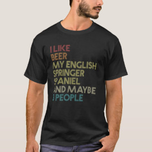 Camiseta Heredera de Perro Español Springer Lover Vint