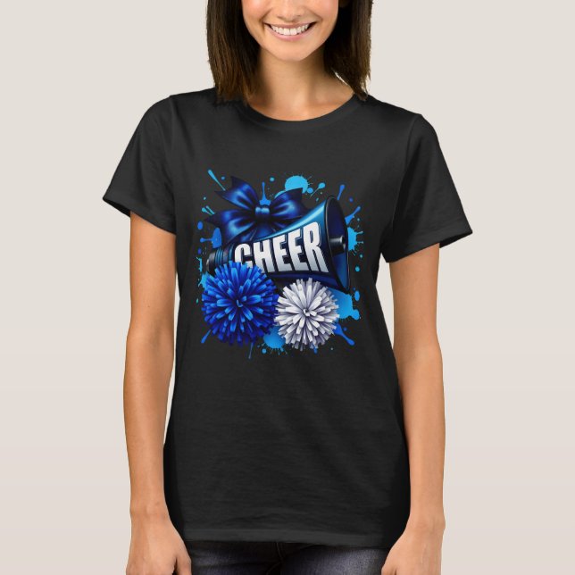 Camiseta Heredera Megaphone y Pom-Poms - Escuadrón de Salud (Anverso)