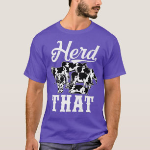 Camiseta Heredero De Animales Agrícolas De Vaca Graciosa