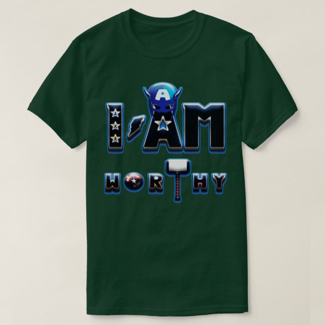 Camiseta Heredero digno (Diseño del anverso)