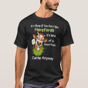 Camiseta Hereford Cattle Cow Hereder Livestock Hereford Bre