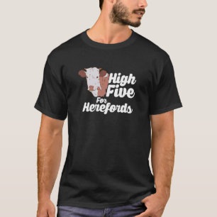 Camiseta Hereford Cow Braford Brahma Beef Farmer Breif