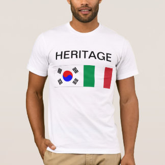 Camiseta Herencia a medias coreana, a medias italiana