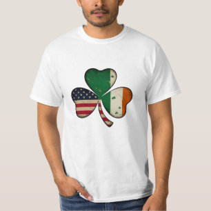 Camiseta "Herencia afortunada" 🍀 🇺 🇸 🇮 🇪