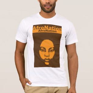 Camiseta Herencia africana África del arte de la nación d