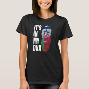 Camiseta Herencia Bielorrusia E Israelí Mezcla De Bandera D