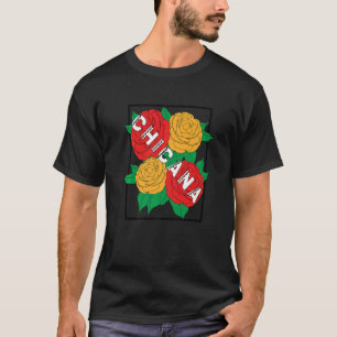Camiseta Herencia Chicana Flor Cultural