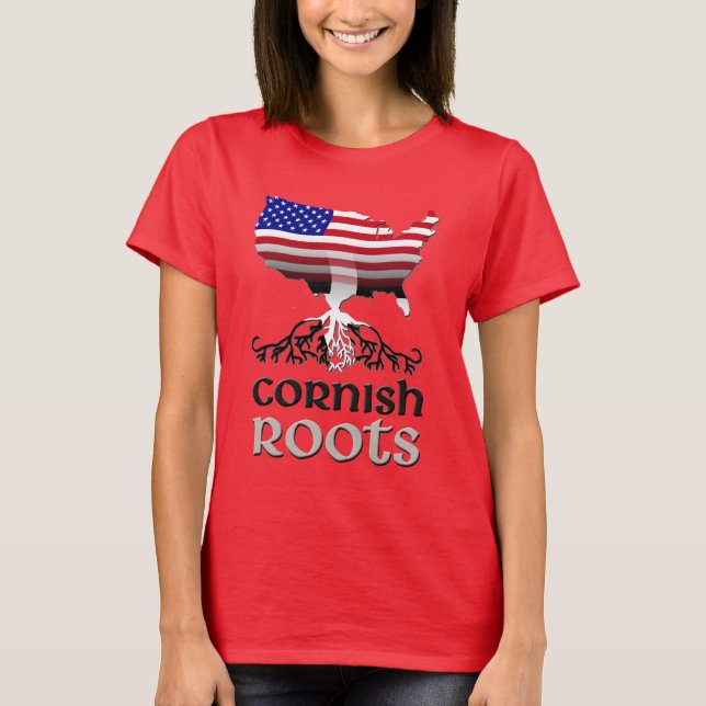 Camiseta Herencia Cornish American Roots (Anverso)