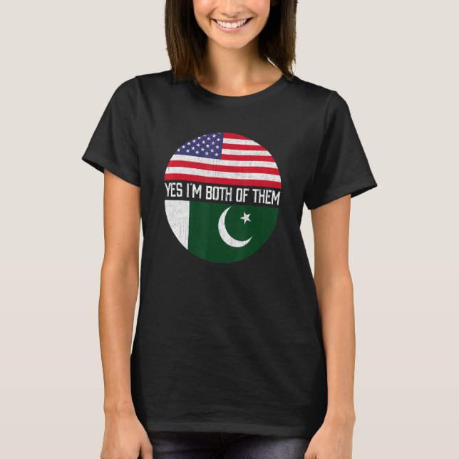 Camiseta Herencia de familia de bandera norteamericana mita (Anverso)