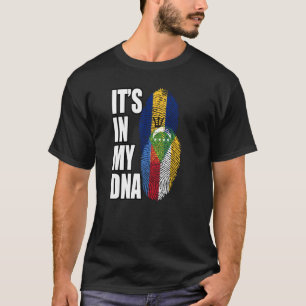 Camiseta Herencia de la Bandera Mezcla Comorana Y Barbarroj