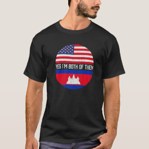 Camiseta Herencia de la familia de bandera estadounidense m