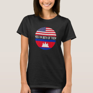 Camiseta Herencia de la familia de bandera estadounidense m