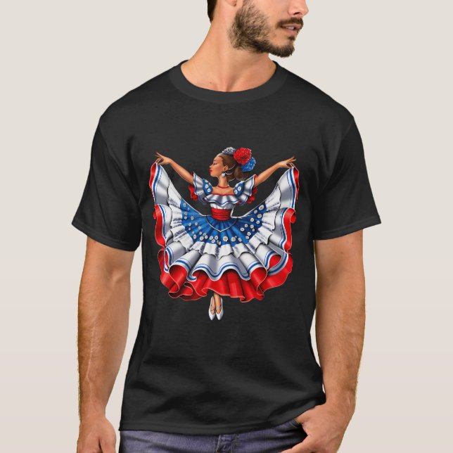 Camiseta Herencia de Puerto Rico (Anverso)