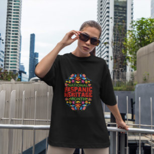 Camiseta Herencia floral hispánica