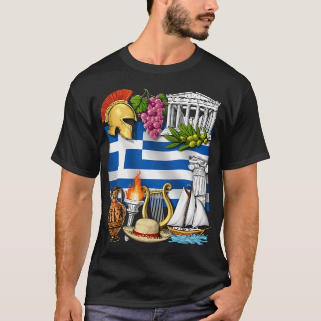 Camiseta Herencia griega (Anverso)
