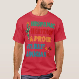 Camiseta Herencia Hispana y Orgulloso Médico Médico