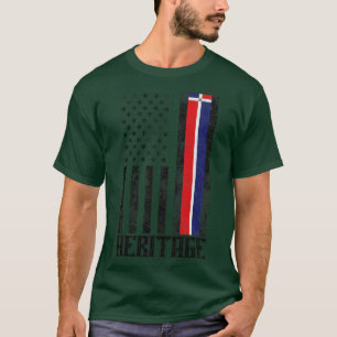 Camiseta Herencia hispánica de República Dominicana angusti