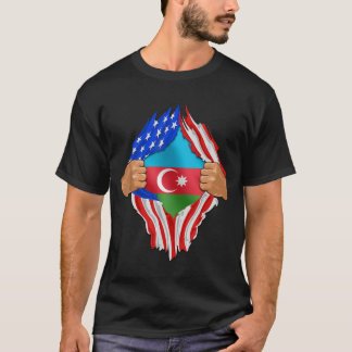 Camiseta Herencia superazerbaiyana Azerbaiyán remonta a USA