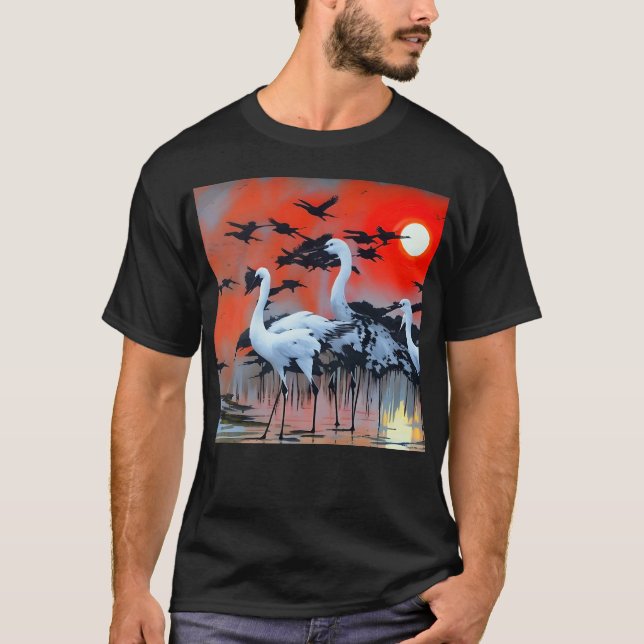 Camiseta Herencias blancas al atardecer (Anverso)