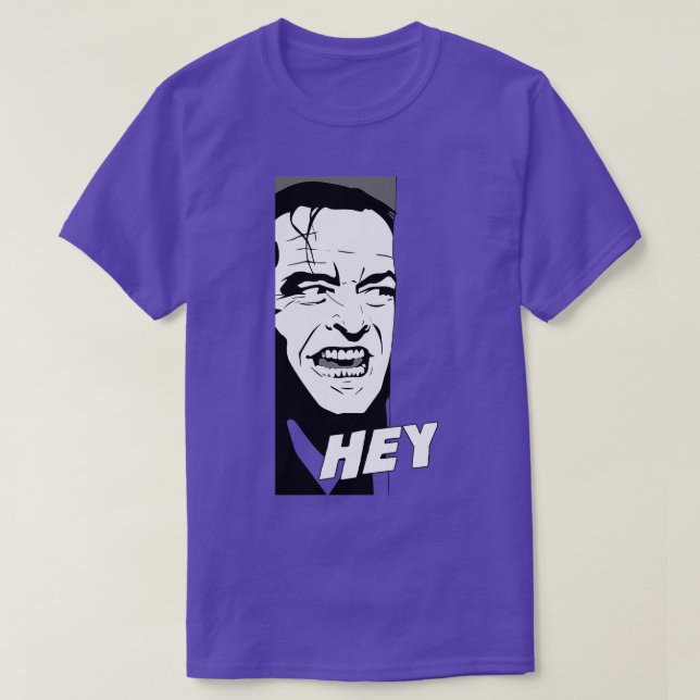 Camiseta Heres Johhny Shining (Diseño del anverso)