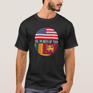 Camiseta Heri de familia de bandera de Estados Unidos medio