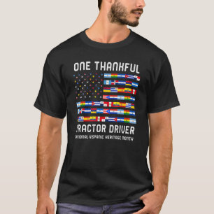 Camiseta Heri hispánico nacional de un conductor de tranvía