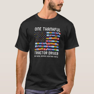 Camiseta Heri hispánico nacional de un conductor de tranvía
