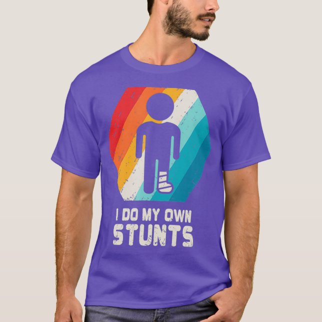 Camiseta Heridas En Pie De Rota De Pierna Rota Ankle Knee S (Anverso)