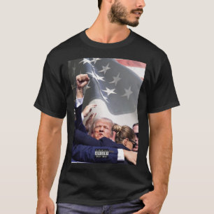 Camiseta Herido En Tiroteo En El Mitin De Pennsylvania