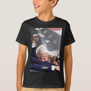 Camiseta Herido En Tiroteo En El Mitin De Pennsylvania