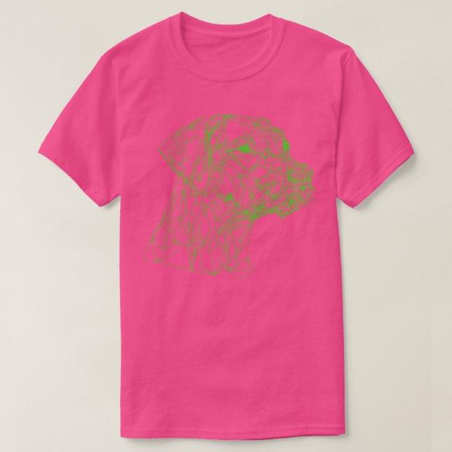 Camiseta Herido verde (Diseño del anverso)