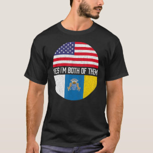 Camiseta Herita de la familia de bandera norteamericana mit